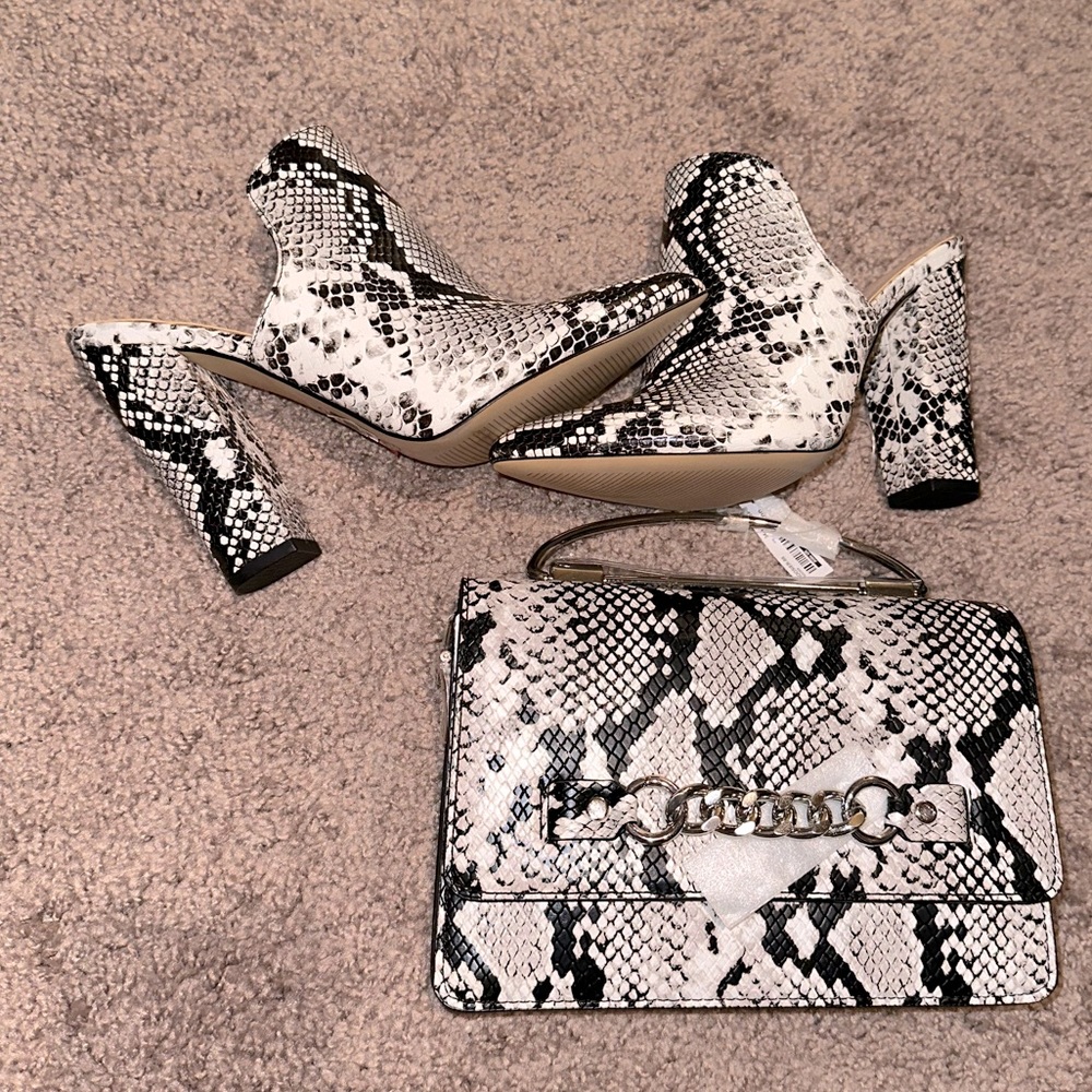 Bundle! Matching shoes and purse! Brand new!